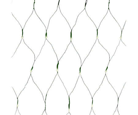 200 LED Net Light Warm White Twinkle, 8 Function