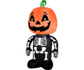Airblown Pumpkin Boy Skeleton Small
