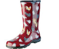 Rainboot Wm Chick Red 10