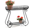 Planter Oval Ring Black