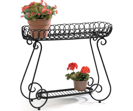 Planter Oval Ring Black