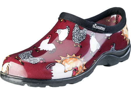 Garden Shoe Wmn Chick Red 9
