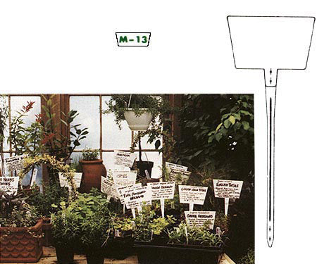 PLANT MARKER SIGN 13X5" 100PK