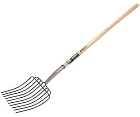 Manure Fork 10tine Long Hdl