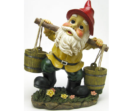 Statue Barney Buckets Gnome