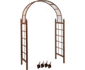 Arch Lattice With Grnd Stakes