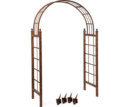 Arch Lattice With Grnd Stakes