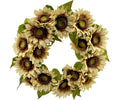 22'' Sunflower Wreath