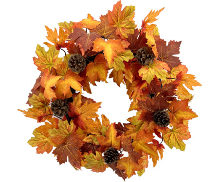 24'' Maple Leaf Wreath