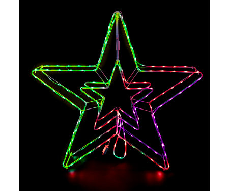 48" 3D Tapelight Star