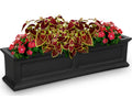 4' Fairfield Window Box Black Black