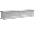 5' Fairfield Window Box White White