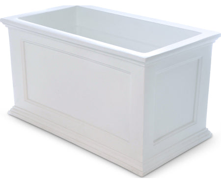 20x36 Fairfield Planter White