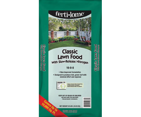 Classic Lawn Food 16-0-8 40# Each