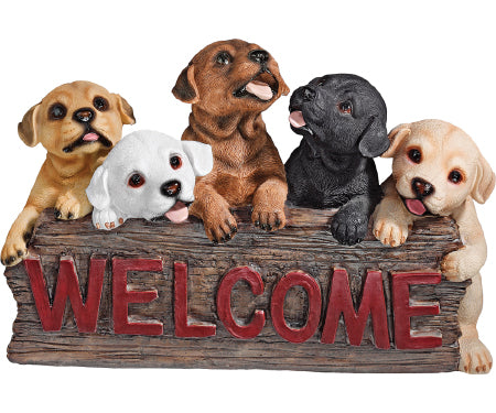 Puppy Parade Welcome Sign