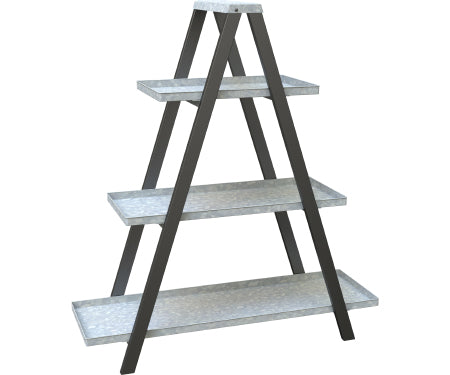 Aframe W/gal Shelves 40x15x50"