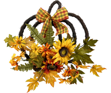 Pumpkin Wall Decor 18"