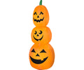 Airblown Pumpkin Stack Scene