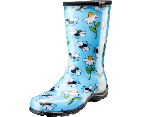 Rainboot Wm Bee Blue  7
