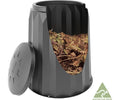 GEDYES - 40GAL/ 220L BIN BLACK W/ LID
