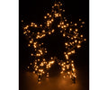 Led 3D Star 1.9' Warm White Metal Figure With Flash