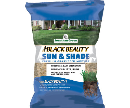 Grass Seed B/B Sun & Shade 25# Black Beauty