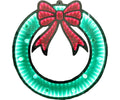 32" Wreath 226 Red/Green LED Tunnel Mirror Lights