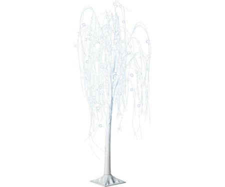 4'H Willow Tree 192 LED Fairy Lights Cool White, 20% Twinkle