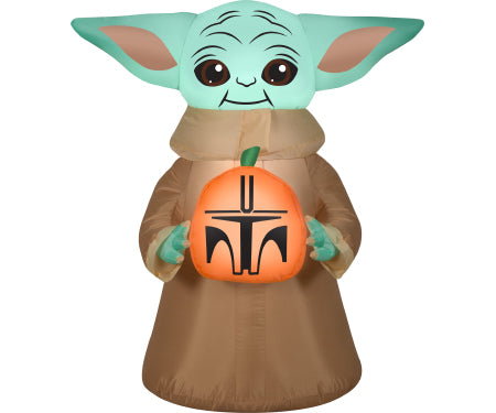 Airblown The Child W/pumpkin Small Starwars