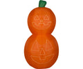 Airblown Jol Pumpkin Stack Small White Macro Lights