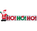 Airblown Ho Ho Ho Sign Sign Scene Large