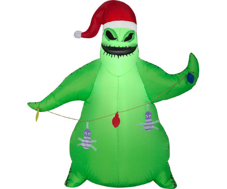 Airblown Oogie Boogie with Light String Small Disney