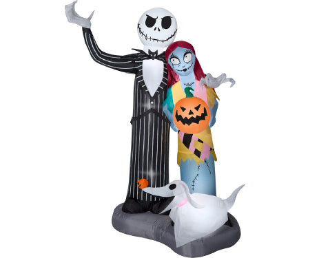 Airblown Jack Sally & Pet Dog