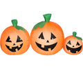 Airblown Pumpkin Trio Small Scene