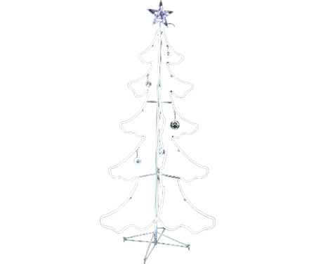 7' Neon Flex Christmas Tree