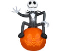 Airblown Jack On Pumpkin Lightshow