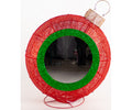 36" Red Ball Snowflake Tunnel 506 LED Red/White/Blue Remote