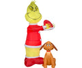 Animated Airblown Grinch & Max